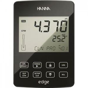 Hanna Edge（EC套件）电导率仪HI2030-01 *包括电极支架、墙壁支架、USB 电缆和电源适配器。